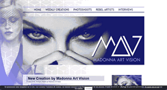 Desktop Screenshot of madonna-art-vision.com